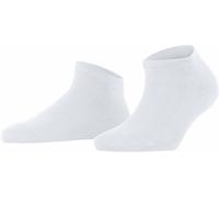 Falke Calcetines cortos Happy mujer algodón lisos 2 pares blanco 35-38