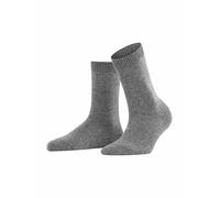 FALKE Cosy Wool W So Lana Cachemira Unicolor 1 Par Calcetines, Gris (Light Grey Melange 3390), 39-42 para Mujer