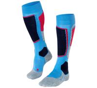 Falke - Calcetines de esquí mujer - SK2 Intermediate Wool W Blue Note para Mujer de Lana - Talla 37-38 - Azul Azul 37-38