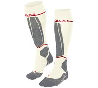 Falke - Calcetines de esquí mujer - SK4 Advanced Compression Light W Off White para Mujer de Lana - Talla 41-42 - Blanco Blanco 41-42