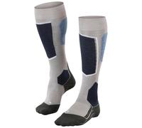 Falke - Calcetines de esquí mujer - SK6 Pro W Grey Melange para Mujer de Lana - Talla 41-42 - Gris Gris 41-42
