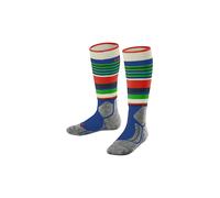 FALKE Calcetines de esquí para niños SK2 Intermediate Stripes multicolor | 27-30