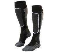 Falke - Calcetines de esquí - SK2 Intermediate Cashmere M Black Mix de Lana - Talla 39-41 - Negro Negro 39-41