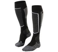 Falke - Calcetines de esquí - SK2 Intermediate Cashmere M Black Mix de Lana - Talla 42-43 - Negro Negro 42-43