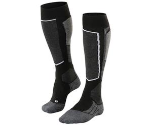 Falke - Calcetines de esquí - SK2 Intermediate Cashmere M Black-Mix de Lana - Talla 42-43 - Negro Negro 42-43