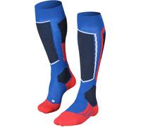 Falke - Calcetines de esquí - SK2 Intermediate M Olympic de Lana - Talla 42-43 - Azul Azul 42-43