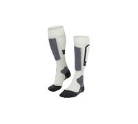 FALKE Calcetines de esquí SK4 para mujer blanco | 37/38