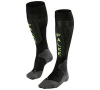 Falke SK5 Expert, calcetines de esquí, hombre, negro 42-43 Black-Lightning