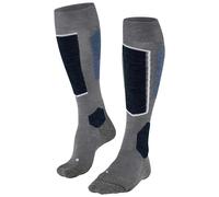 Falke SK6 Pro, calcetines de esquí, hombre, gris 44-45 M.Grey Mel
