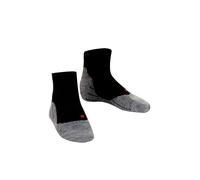 FALKE RU4 Endurance Short M Sso algodón antiampollas 1 par, Calcetines para correr Hombre, Negro Black-Mix 3010, 44-45