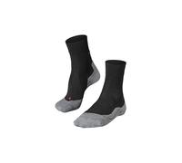 FALKE RU4 Endurance Wool M So lana antiampollas 1 par, Calcetines para correr Hombre, Negro Black-Mix 3010, 39-41