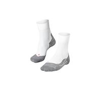 FALKE RU4 Endurance W So algodón antiampollas 1 par, Calcetines para correr Mujer, Blanco White-Mix 2020, 35-36