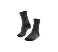 FALKE TKX Expedition M So hilo funcional lana antiampollas gruesos 1 par, Calcetines para senderismo Hombre, Gris Asphalt Melange 3180, 46-48