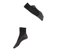 FALKE Calcetines deportivos antracita / gris moteado / rojo 35-36 EUR