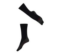FALKE Calcetines deportivos azul cobalto / gris moteado / rojo, Talla 41-42