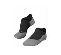 FALKE RU4 Endurance Invisible W In algodón antiampollas 1 par, Calcetines para correr Mujer, Negro Black-Mix 3010, 37-38