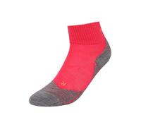 FALKE Calcetines deportivos gris moteado / rosa / rojo 35-36 EUR