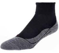 FALKE Calcetines deportivos gris oscuro / negro 37-38 EUR