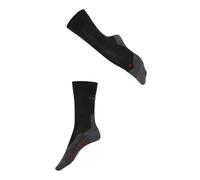 FALKE Calcetines deportivos gris oscuro / rojo / negro moteado 37-38 EUR