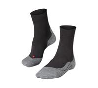 Falke Calcetines para correr Hombre RU4 Endurance M – Algodón antiampollas, Negro 42-43