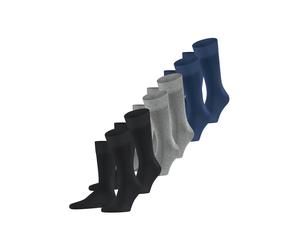 FALKE Calcetines genciana / gris moteado / negro 47-50 genciana / gris moteado / negro