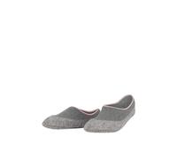 FALKE Cosyshoe Invisible W Hp lana puños en la suela 1 par, Calcetines para casa , Gris Light Grey 3400, 37-38