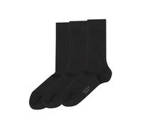 Falke Calcetines Family Multipack M – 3 pares algodón sostenible, Gris Anthracite Melange 43-46
