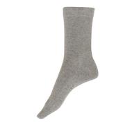 FALKE Family W So algodón sostenible lisos 1 par, Calcetines Mujer, Gris Greymix 3399, 35-38