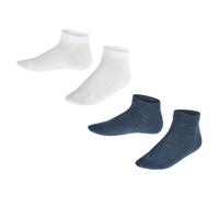 FALKE Calcetines 'Happy' azul moteado / blanco, Talla 31-34