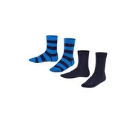 FALKE Calcetines 'Happy' azul / navy, Talla 39-42