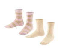 FALKE Calcetines 'Happy' beige / rosa 31-34 beige / rosa