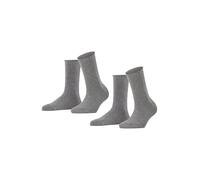 FALKE Calcetines 'Happy' gris moteado 39-42 gris moteado