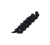 FALKE Happy Multipack M Sn algodón lisos 6 pares, Calcetines cortos Hombre, Azul Dark Navy 6375, 39-42