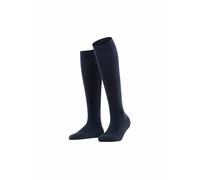 FALKE Softmerino W Kh lana algodón lisos 1 par, Calcetines largos Mujer, Azul Dark Navy 6379, 41-42