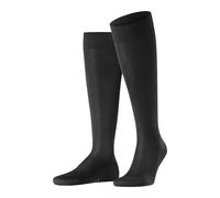 FALKE Calcetines hasta la rodilla gris claro / negro 43-44 EUR