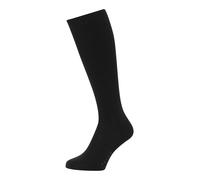 FALKE Softmerino W Kh lana algodón lisos 1 par, Calcetines largos Mujer, Negro Black 3009, 39-40