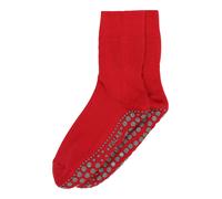 FALKE Calcetines 'Homepads' gris / rojo Mujer FALKE 35-38 gris / rojo