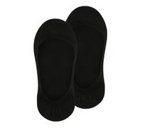 FALKE Elegant Step W In corte extra bajo invisibles lisos 1 par, Calcetines pinkies Mujer, Negro Black 3009, 39-40