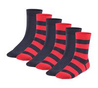 FALKE Calcetines navy / rojo 39-42 navy / rojo