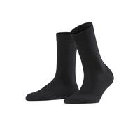 FALKE Women's Softmerino calcetines lana algodón transpirable | regulación del clima antiolores plano delgado elegante costura plana en la zona de la punta 1 par
