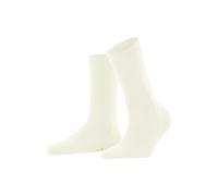 FALKE Softmerino W So lana algodón lisos 1 par, Calcetines Mujer, Blanco Off-White 2040, 41-42