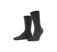 FALKE Teppich Im Schuh M So lana lisos 1 par, Calcetines Hombre, Gris Anthracite Melange 3080, 41-42