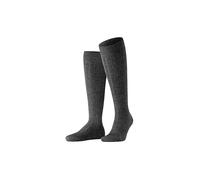 FALKE Teppich Im Schuh M Kh Lana Lisos Calcetines Largos, Gris Anthracite Melange 3080, 47-48 para Hombre