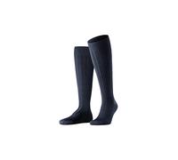 FALKE Teppich Im Schuh M Kh lana lisos 1 par, Calcetines largos Hombre, Azul Dark Navy 6370, 45-46