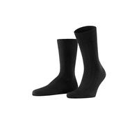 Falke Calcetines para hombre Teppich Im Schuh M - Lana lisos - Negro (39-40) 1 par