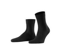 FALKE Tiago M Sso algodón fil d'Écosse sostenible lisos 1 par, Calcetines Hombre, Negro Black 3000, 45-46