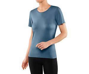 FALKE Camiseta de Cuello Redondo Mujer, Horizon Blue, Extra-Large/XX-Large