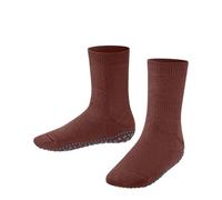 FALKE Catspads K Hp algodón lana puños en la suela 1 par, Calcetines para casa Unisex niños, Rojo Scarlet 8826, 35-38