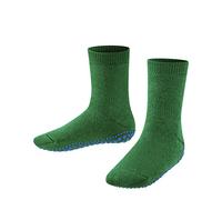 FALKE Catspads K Hp algodón lana puños en la suela 1 par, Calcetines para casa , Verde Grass Green 7290, 27-30