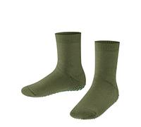 FALKE Catspads K Hp algodón lana puños en la suela 1 par, Calcetines para casa , Verde Sern Green 7681, 39-42